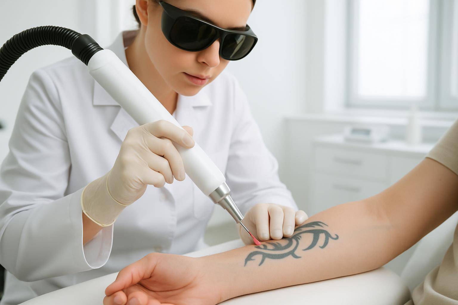 Jak działa laserowe usuwanie tatuażu?